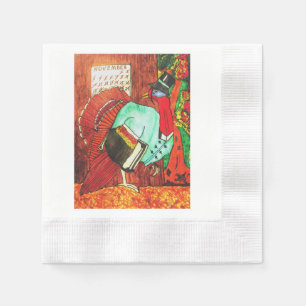 THANKSGIVING DE GROTE TURKIJE ESCAPE NAPKINS SERVET