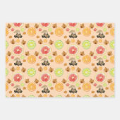 Thanksgiving Decor Fall Farmhouse Inpakpapier Vel (Voorkant)