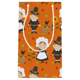 Thanksgiving Decoration Autumn Herfst Pattern Klein Cadeauzakje
