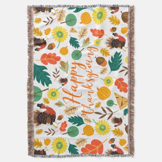 Thanksgiving Deken (Voorkant Verticaal)