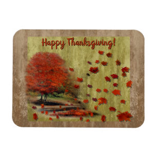 Thanksgiving die het landschap verliest magneet