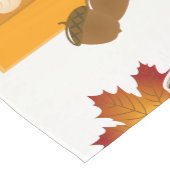 Thanksgiving Diner Cuisine Pompoentaart Hete Cacao Medium Tafelloper (Hoek)