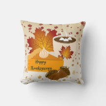 Thanksgiving Diner Cuisine Pompoentaart Hot Choco