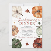 Thanksgiving diner, Friendsgiving, Laten we verzam Kaart (Voorkant)