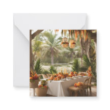 Thanksgiving Diner in de tropen