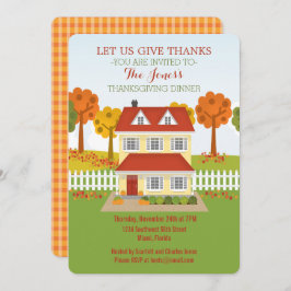 Thanksgiving Diner Open Huis Kaart