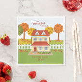 Thanksgiving Diner Open Huis Servetten (Insitu)