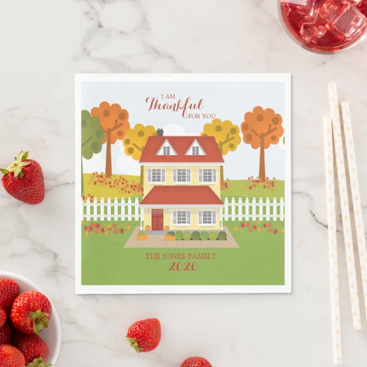 Thanksgiving Diner Open Huis Servetten (Insitu)