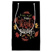 Thanksgiving Diner Party Familie Feestdagen gesche Klein Cadeauzakje (Voorkant)