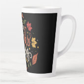 Thanksgiving Diner Party Familie Feestdagen gesche Latte Mok (Rechts)