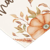 Thanksgiving Diner Uitnodiging Boho Thema Korte Tafelloper (Hoek)