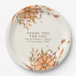 Thanksgiving Diner Uitnodiging Boho Thema Papieren Bordje