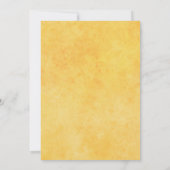 Thanksgiving Diner Uitnodiging, Vakantie Party Kaart (Achterkant)