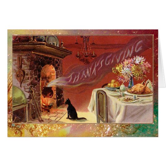 Thanksgiving-dinerfeest (Voorkant Horizontaal)