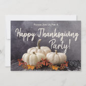 Thanksgiving-dinerfeest Kaart (Voorkant)