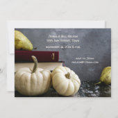 Thanksgiving-dinerfeest Kaart (Achterkant)