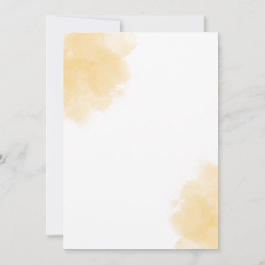 Thanksgiving dinerUitnodiging sjabloon Kaart (Achterkant)