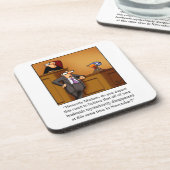 Thanksgiving Dingen - Grappig Onderzetter (Linkerzijde)