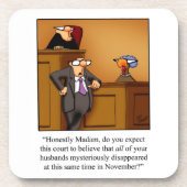 Thanksgiving Dingen - Grappig Onderzetter (Voorkant)