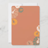 Thanksgiving Dinner Arch Herfst Terracotta Pompoen Kaart (Achterkant)