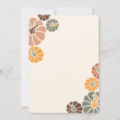 Thanksgiving Dinner Arch Herfst Terracotta Pompoen Kaart (Achterkant)