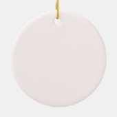 Thanksgiving Dinner Blauwe Pompoen  Keramisch Ornament (Achterkant)