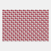 Thanksgiving Dinner Cranberry Turkey Pumpkin Pie Inpakpapier Vel (Voorkant 2)