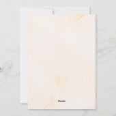 Thanksgiving Dinner Invitation - Let’s Gather Pump Feestdagenkaart (Achterkant)