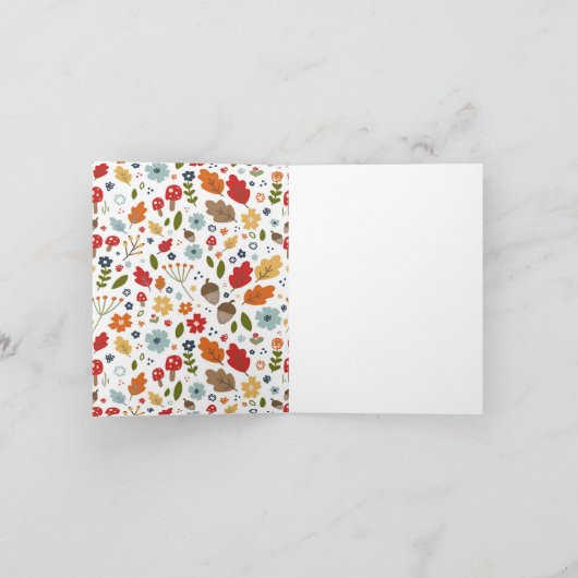 Thanksgiving Dinner Invitation Thankful Wreath (Binnen)