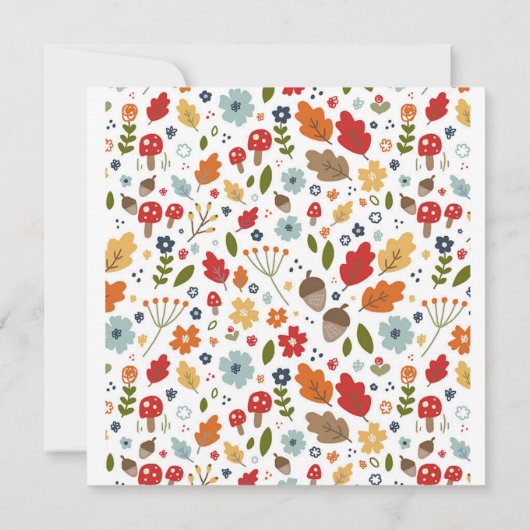 Thanksgiving Dinner Invitation Thankful Wreath Save The Date (Achterkant)