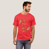 Thanksgiving dinner l thanksgiving day l thanksgiv t-shirt (Voorkant volledig)