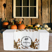 Thanksgiving Dinner Party Buffet Tafelloper Wandkleed