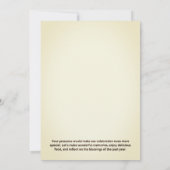 Thanksgiving Dinner Party - Je bent uitgenodigd Kaart (Achterkant)