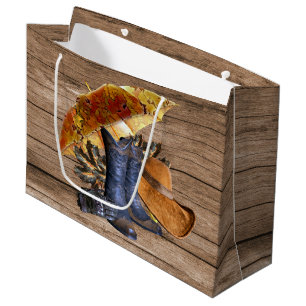 Thanksgiving Dinner Party Oranje Rustic Vintage Groot Cadeauzakje