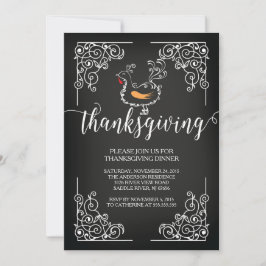  Thanksgiving Dinner Party Uitnodiging