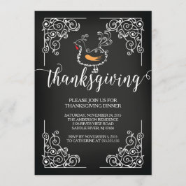  Thanksgiving Dinner Party Uitnodiging