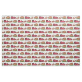 Thanksgiving Dinner Turkey Cranberry Pumpkin Pie Stof (Fat Quarter)