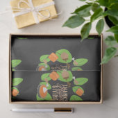 Thanksgiving Dinner Turkey Pumpkin Herfst Greenery Tissuepapier (Geschenk)