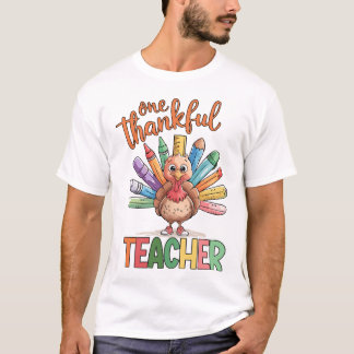 Thanksgiving Docent Turkije Kostuumgeschenken T-shirt