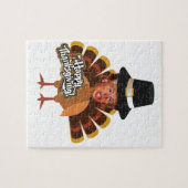 Thanksgiving donald trump turkey legpuzzel (Horizontaal)