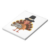 Thanksgiving donald trump turkey notitieblok (Linkerzijde)