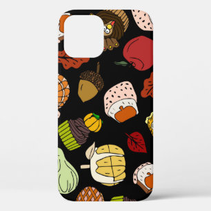 Thanksgiving doodles, feestelijke, handgetekende s Case-Mate iPhone case