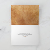 Thanksgiving Door de Bossen Kaart (Binnen)