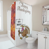 Thanksgiving douchegordijn (In situ)