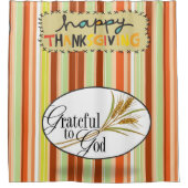 Thanksgiving douchegordijn (Voorkant)