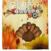 Thanksgiving douchegordijn (Voorkant)