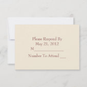 Thanksgiving ~ Eat Drink & Wees dankbaar RSVP Kaartje (Achterkant)