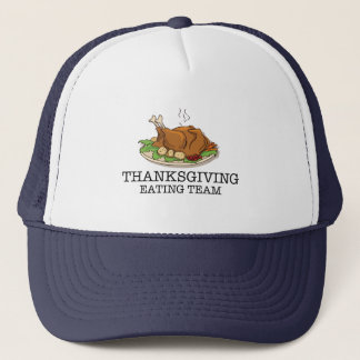 Thanksgiving Eating Team Fried Turkije Trucker Pet