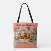 Thanksgiving Eekhoorntjes Tote Bag (Achterkant)