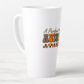 Thanksgiving een perfecte herfst-dag Vintage Latte Mok (Linkerhoek)